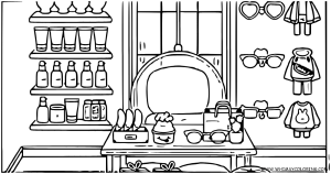 Toca World coloring page