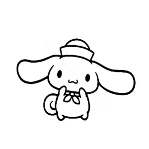 Cinnamoroll Dressed As A Sailor