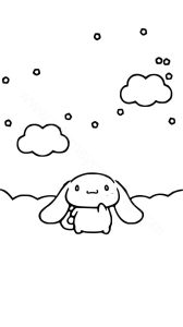 Cinnamoroll Looking Up In The Sky