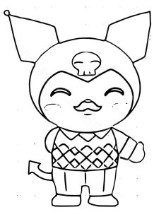 Kurmois father coloring page