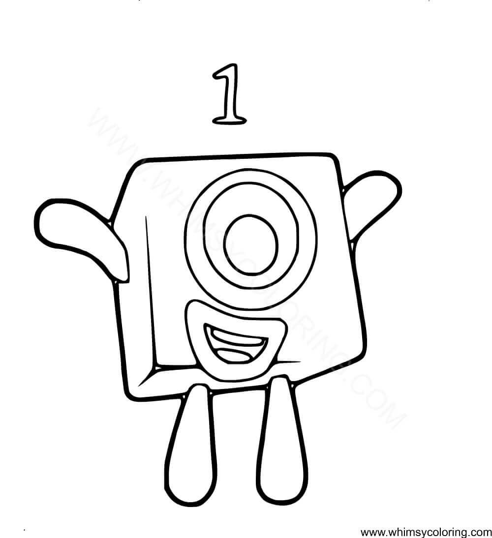 10 Numberblocks Coloring Pages To Print - Whimsy Coloring