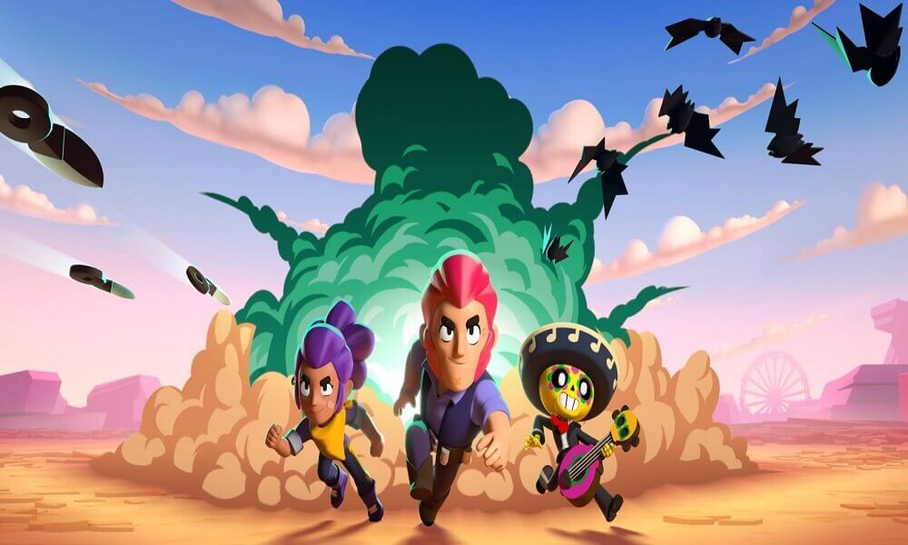 Brawl Stars coloring pictures for kids
