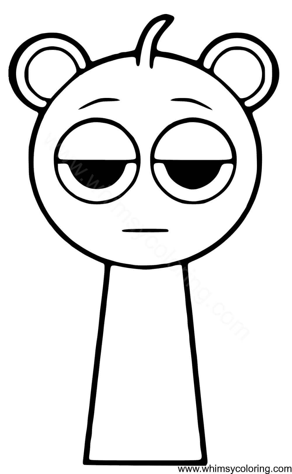 29 Free Sprunki Coloring Pages Whimsy Coloring