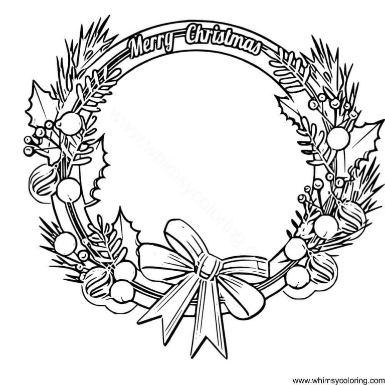 25 Free Christmas Advent Coloring Pages To Print - Whimsy Coloring