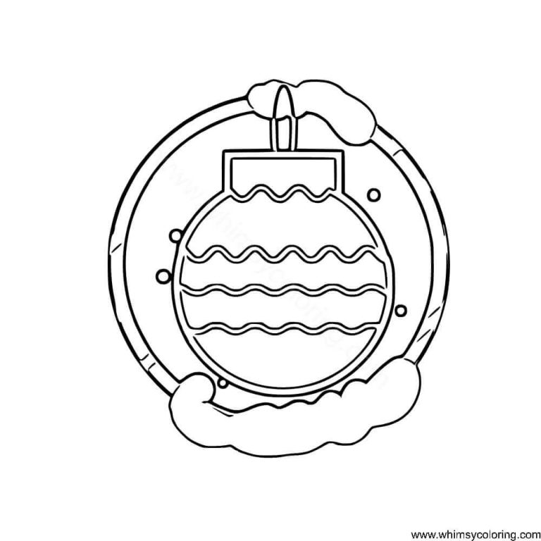 25 Free Christmas Advent Coloring Pages To Print - Whimsy Coloring