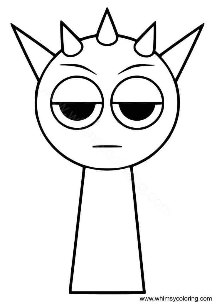 29 Free Sprunki Coloring Pages Whimsy Coloring