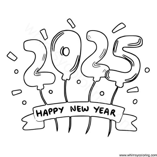 New Year 2024 bubble letters New Year 2024 bubble letters