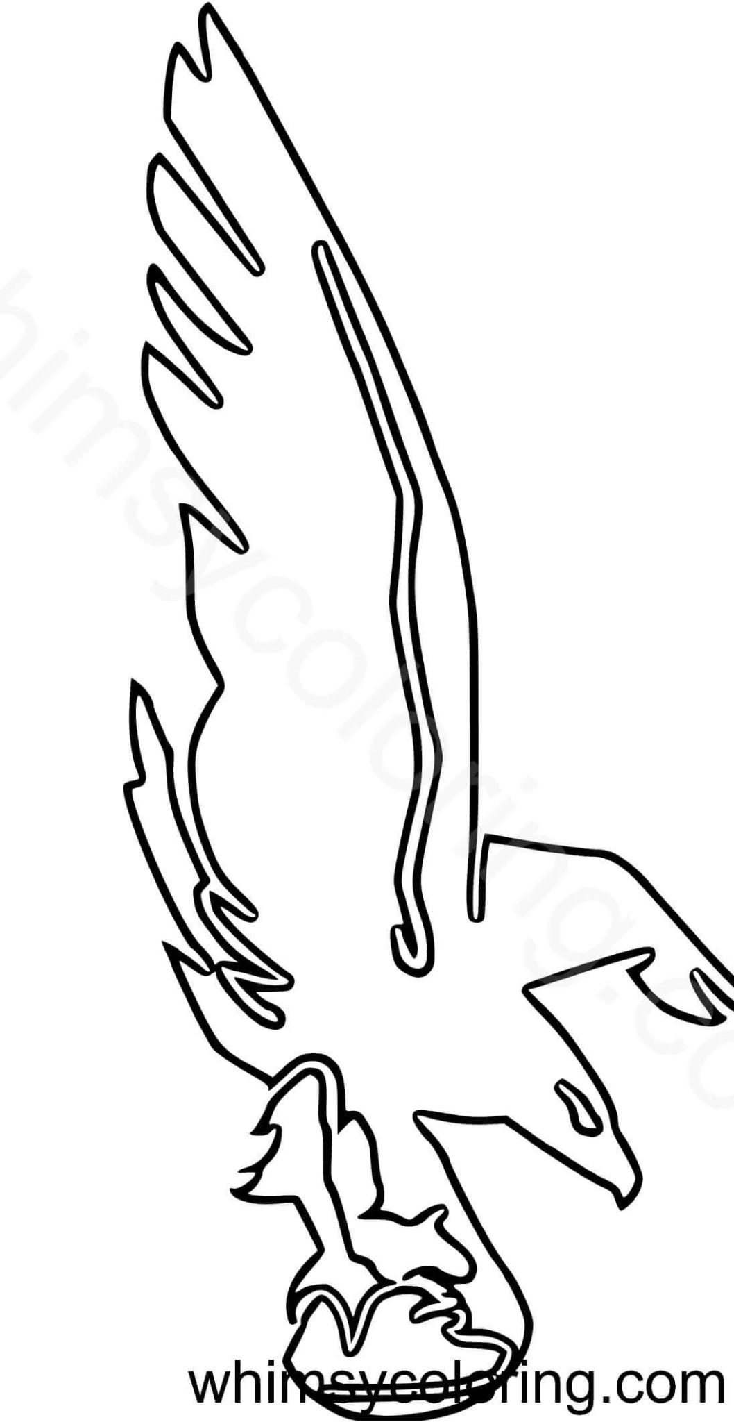 20 Free Printable Philadelphia Eagles Coloring Pages Whimsy Coloring