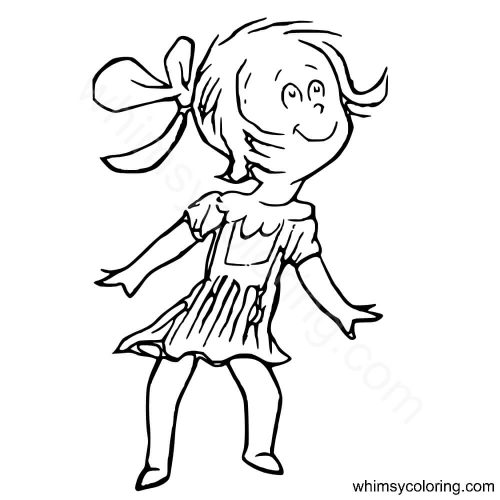 Sally coloring page Sally coloring page