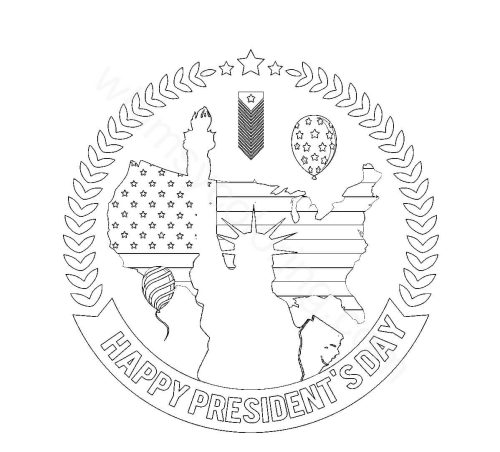 Statue of Liberty coloring page