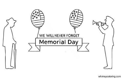 Coloring pages Memorial Day Coloring pages Memorial Day