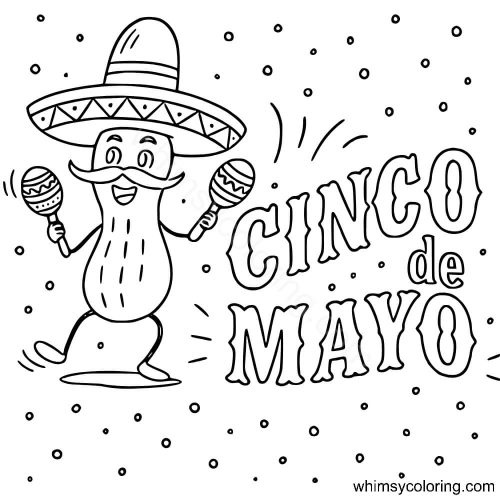 Peanut dancing on Cinco de Mayo