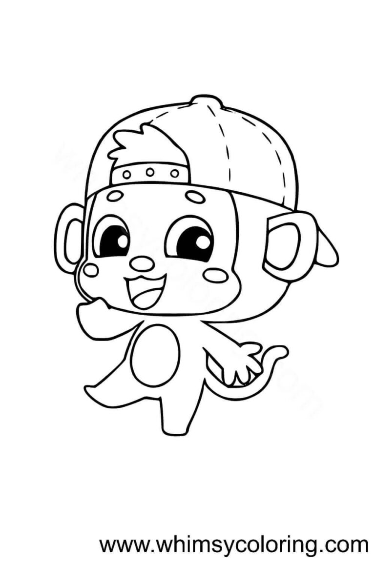 Free BabyBus Coloring Pages Printable - Whimsy Coloring