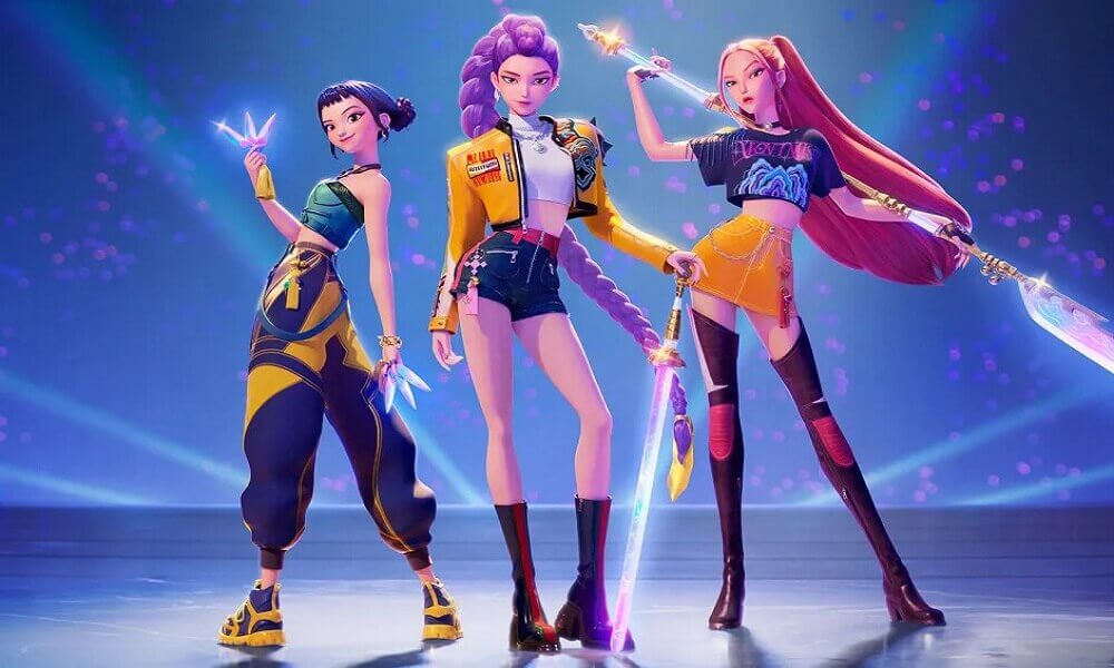 KPop Demon Hunters poster