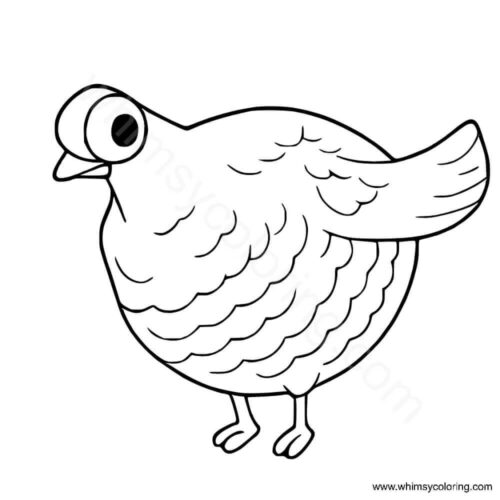 Partridge from Grizzy and the Lemmings coloring picture Partridge from Grizzy and the Lemmings coloring picture
