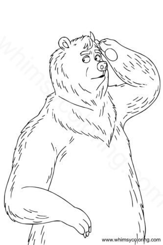 She bear is looking for something She bear is looking for something