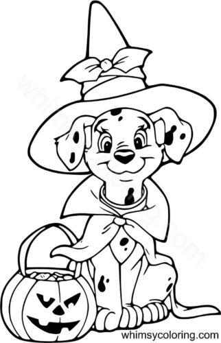 Disney Halloween coloring pages to print