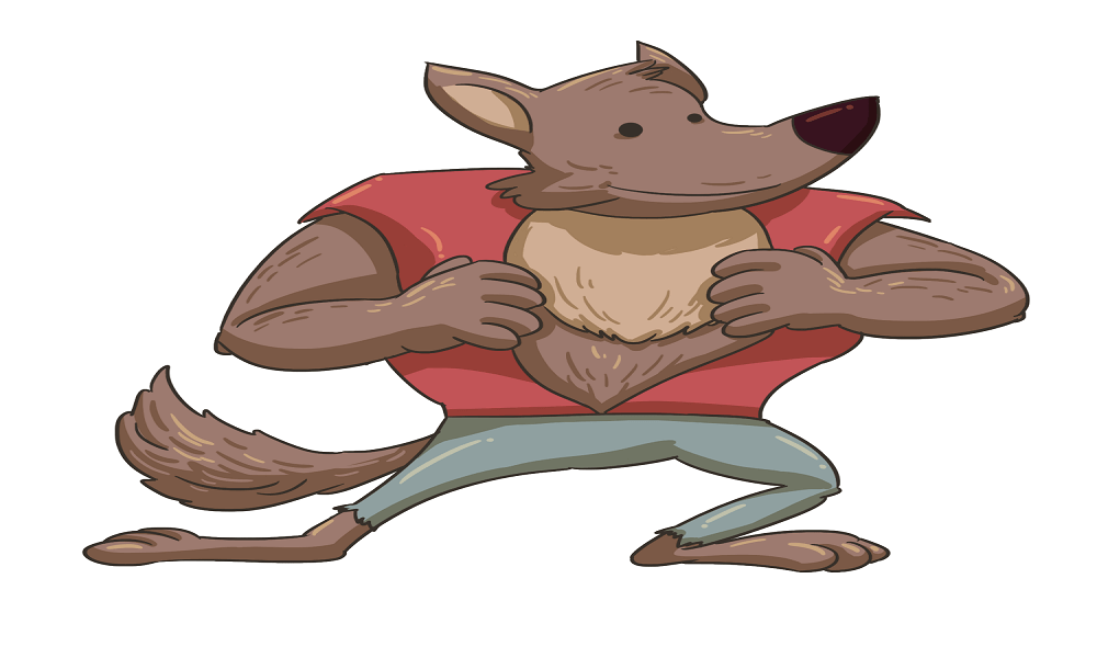 Werewolf coloring pages for kids