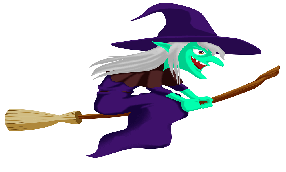 Witch coloring pages for kids