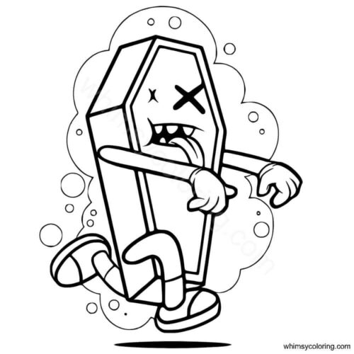 Coffin zombie