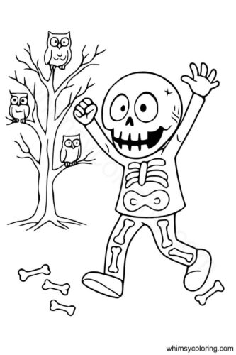 Halloween Zombie coloring pages