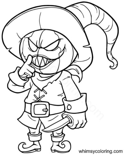 Scary Halloween colouring pages Scary Halloween colouring pages