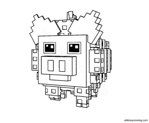 Svinina Bombardino Steal a Brainrot coloring page Svinina Bombardino