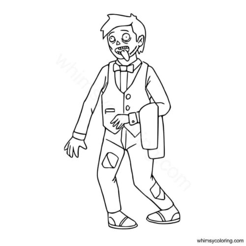 Waiter zombie
