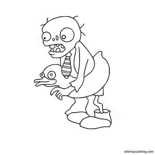 Zombie coloring sheets