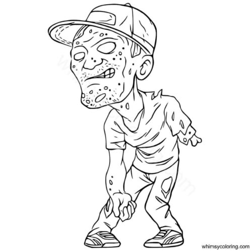 Zombie with no arm