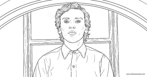Stranger Things coloring pages One or Henry Creel