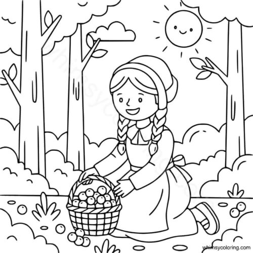 Thanksgiving pilgrim coloring pages easy Thanksgiving pilgrim coloring pages easy