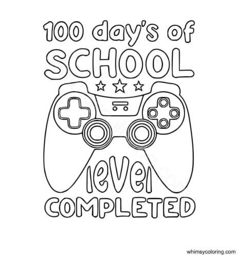 100 days of school completed