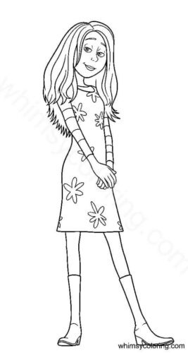 Audrey from the Lorax movie