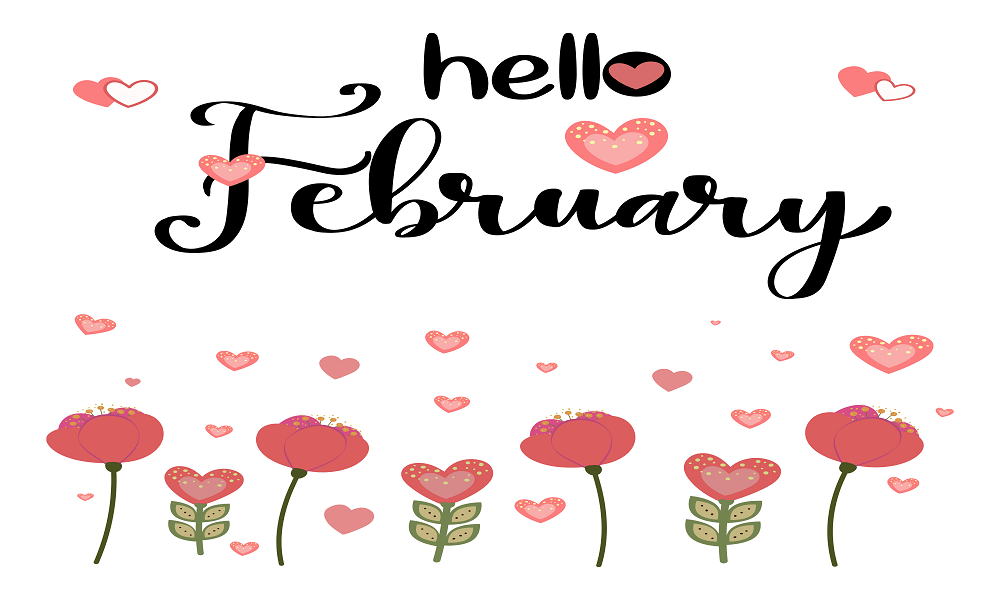 February coloring pages for kids