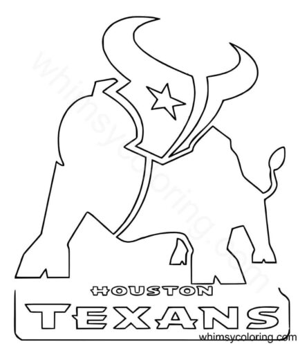 Houstan Texans coloring sheets