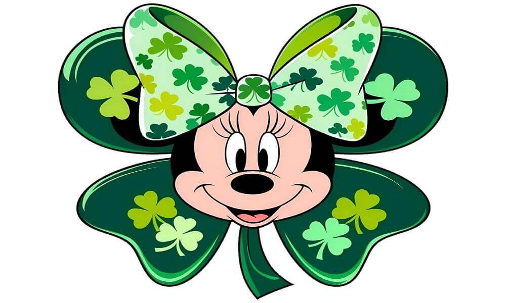 Disney St Patrick's Day coloring pages for kids