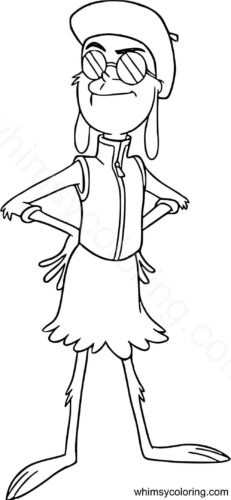 Gluntz from Dr Seuss Green Eggs and Ham