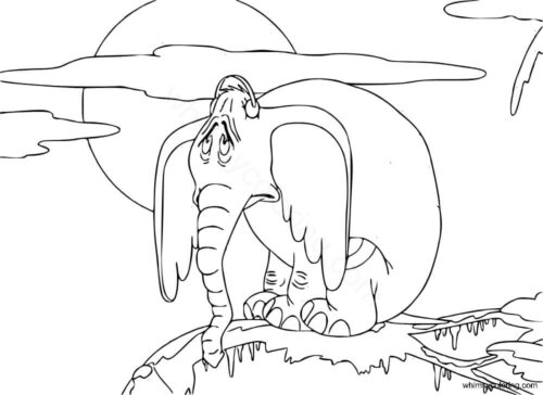 Horton Hatches the Egg coloring pages Horton Hatches the Egg coloring pages
