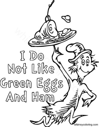 I do not like green eggs and ham