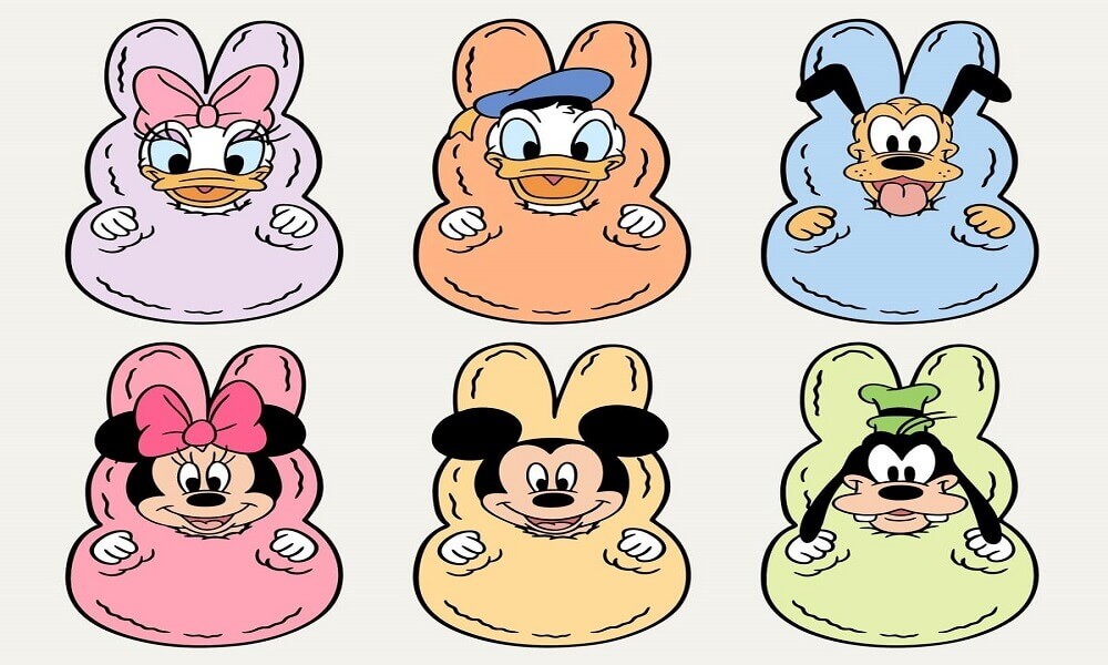 Disney Easter coloring pages for kids