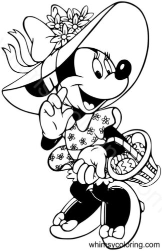 Disney Easter coloring pages printable