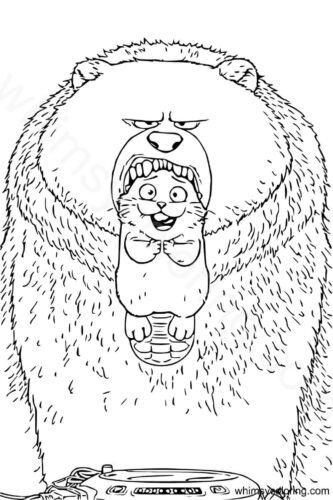 Disney Hoppers coloring pages