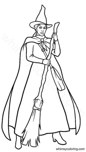 Elphaba Thropp coloring page
