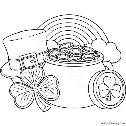 Free St Patrick's Day coloring pages