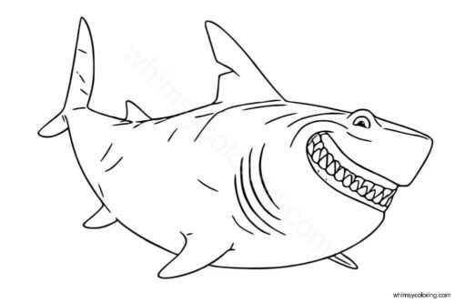 Hoppers coloring pages Diane Shark