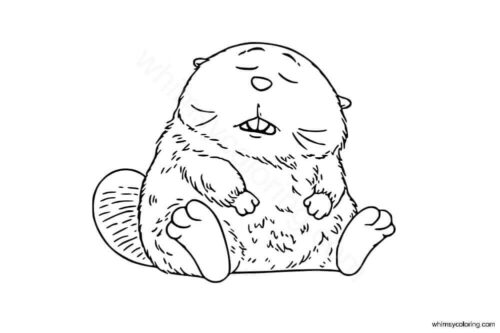 Hoppers coloring sheet Loaf