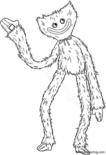 Huggy Wuggy coloring pages Huggy Wuggy coloring pages