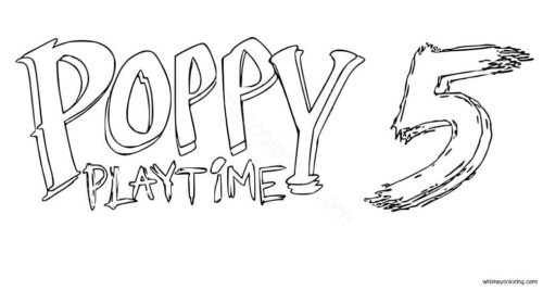 Poppy Playtime Chapter 5 coloring pages printable Poppy Playtime Chapter 5 coloring pages printable