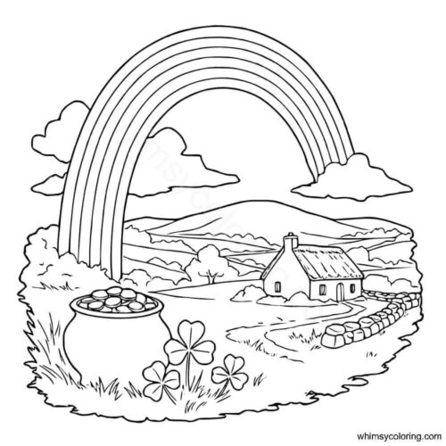 St Patrick's Day coloring pages PDF
